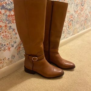 Aldo women’s size 10 cognac-colored boots!